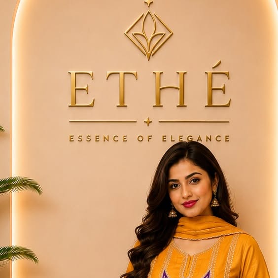 Mustard Tissue Silk Embroidered 3-Piece Suit