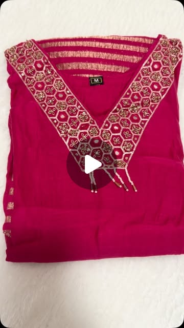 Pink Mul Chanderi 3-Piece Suit