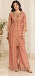 Festive Co-ord Set – Blush